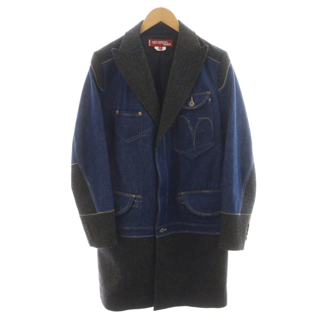 JUNYA WATANABE デニムジャケット XS JUNYA WATANABE MAN デニムジャケット XS グレー 【古着】【中古