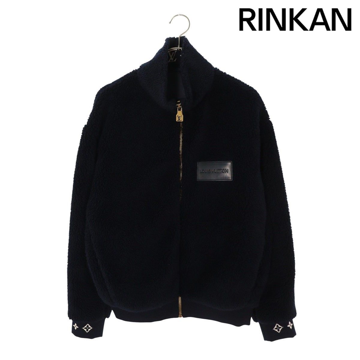 ヴィトン ブルゾン ロゴ メンズ M ブラック