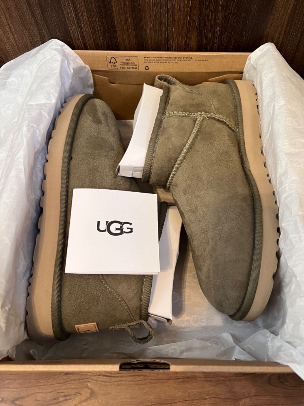 アグ UGG クラシック ウルトラ ミニ ムートンブーツ25cm - メルカリ