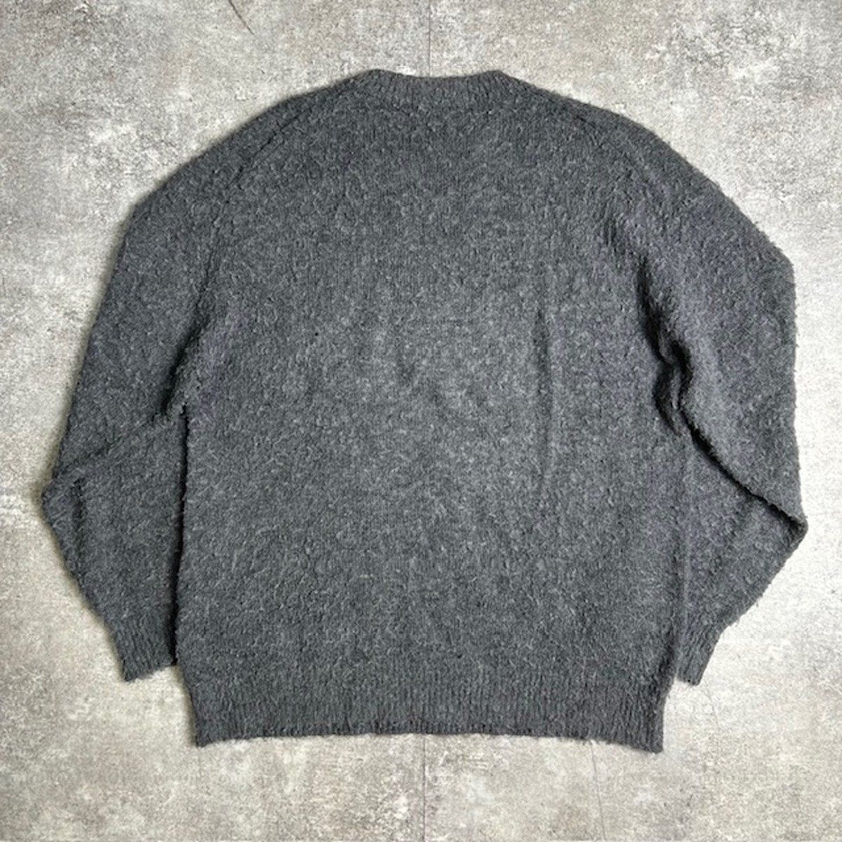 AURALEE オーラリー 24AW BRUSHED WOOL CASHMERE SILK KNIT シャギー 