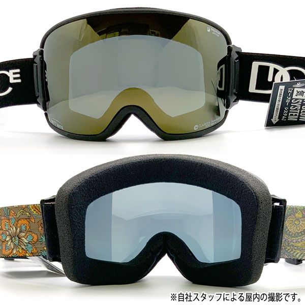 スノーボード スキー ゴーグル 23-24 DICE ダイス BANK バンク 偏光