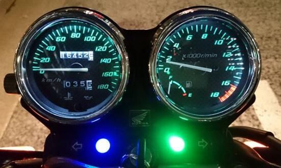 輝屋 12V専用 BA9S LED球 メーター インジケーター ポジション ナンバー灯 10個セットスズキ カワサキ ホンダ GT KH CB -  メルカリ