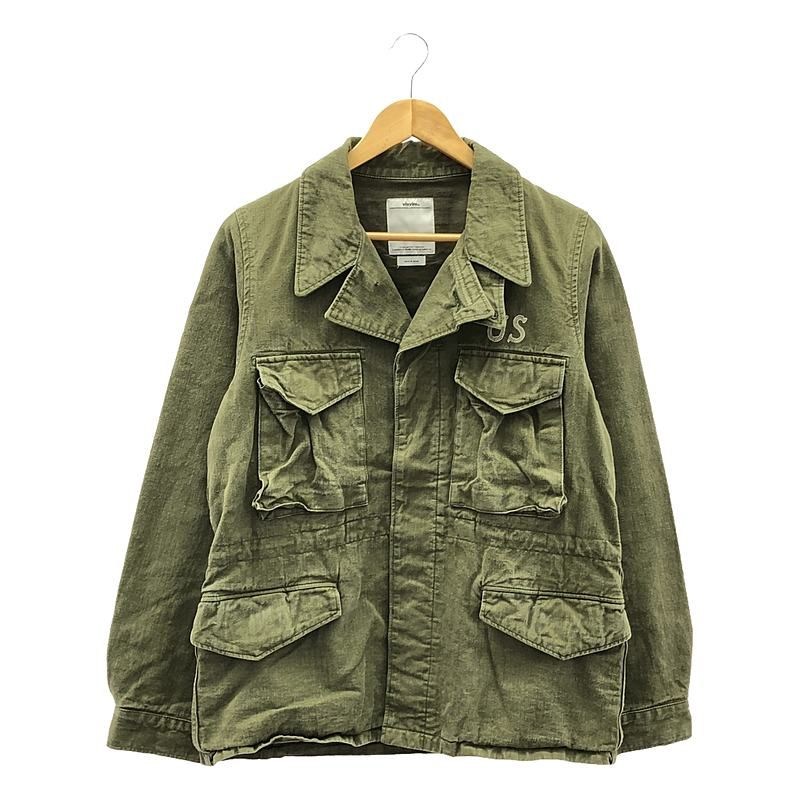 visvim / ビズビム | DMGD COTTON / LINEN ACHSE JKT