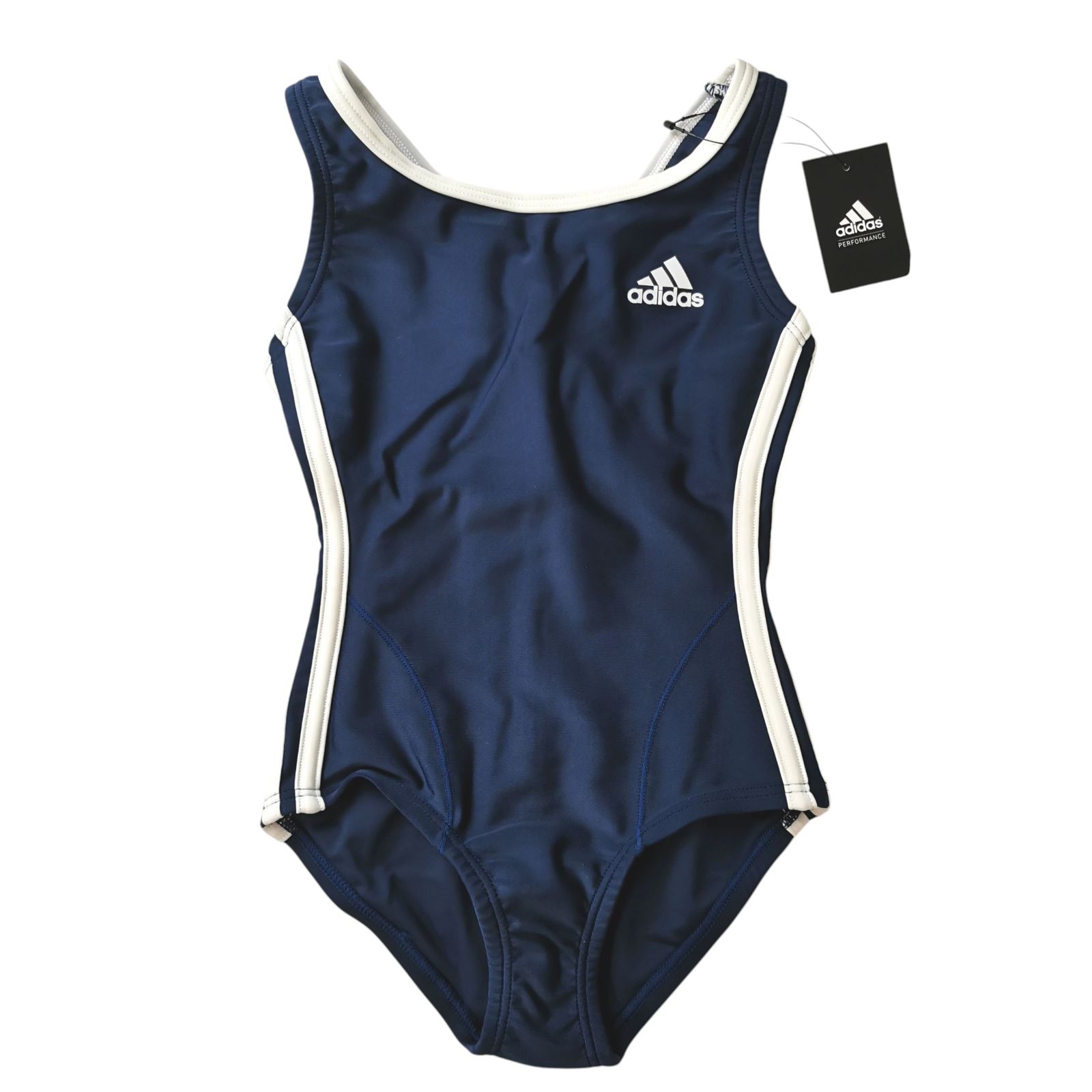 新品 120】adidas 水着 ワンピースタイプ 女の子 キッズ