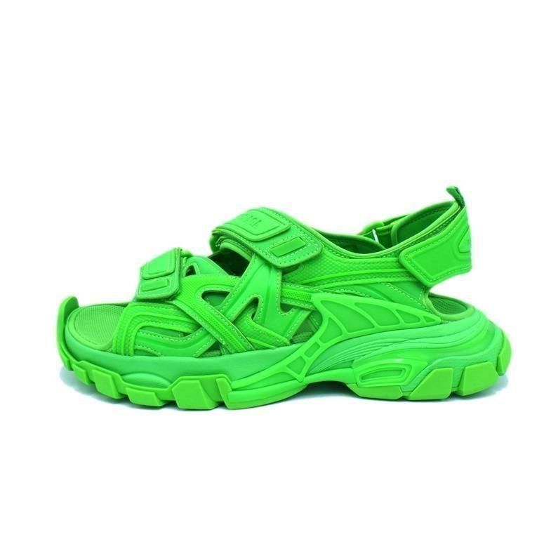 37 新品 BALENCIAGA レザー サンダル バレンシアガ レザー ロゴ サンダル ブラック - メルカリ