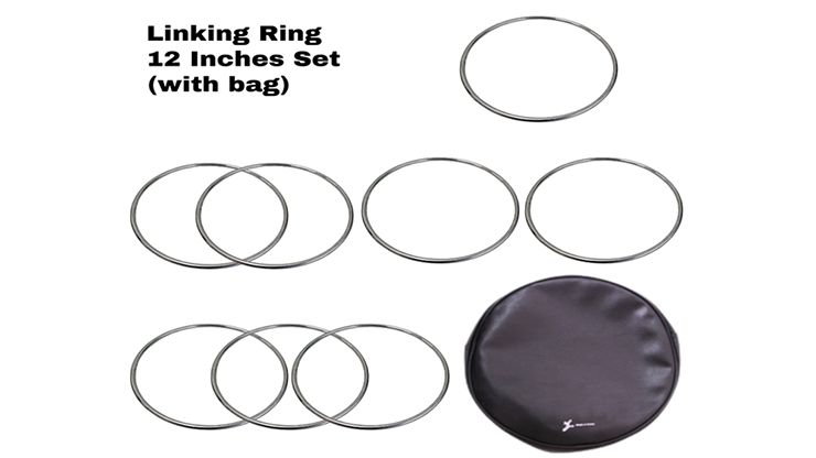 JLマジックのリンキングリングLinking Rings 12 インチ by JL Magic Made in Korea