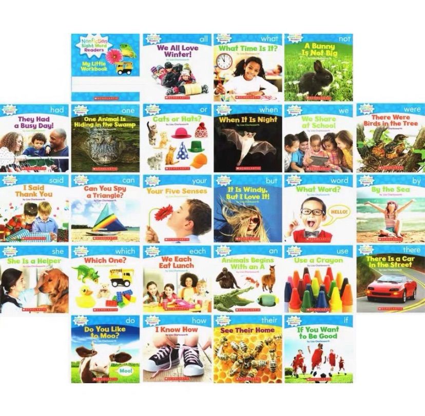 Nonfiction Sight Word Readers 絵本100冊 CD付 箱付 全冊音源