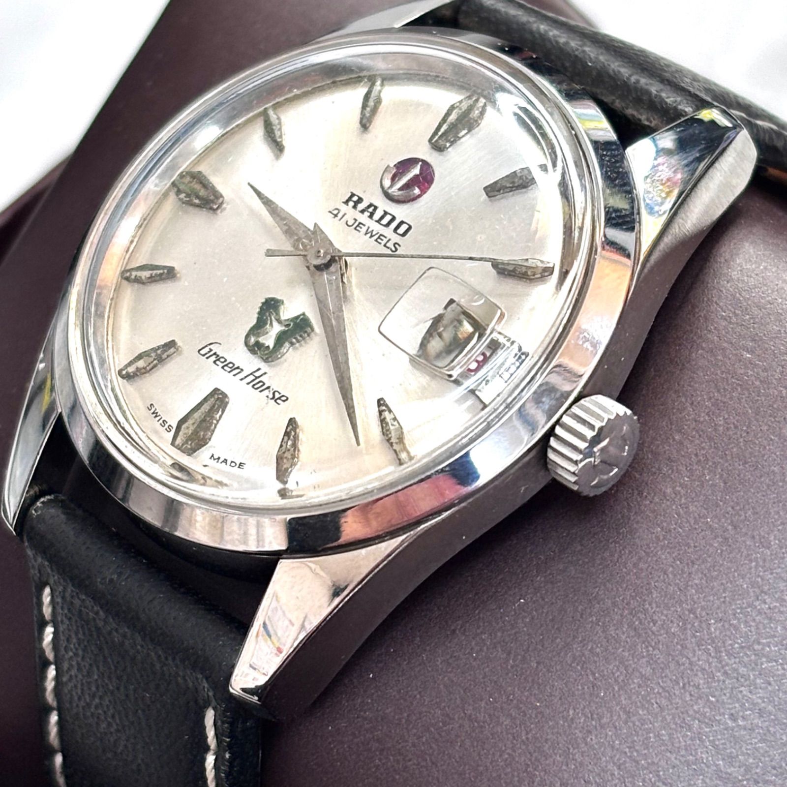 希少品 RADO ラドー Green Horse グリーンホース KING SIZE キング