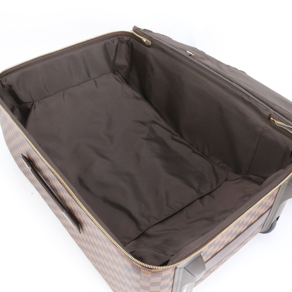 美品 ルイヴィトン ダミエ ペガス65 M23295 レザー スーツケース