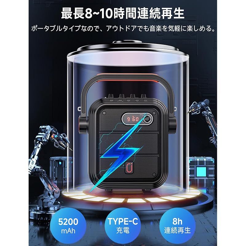 JYX ワイヤレスマイク スピーカーセット 拡声器 Bluetooth 5.0