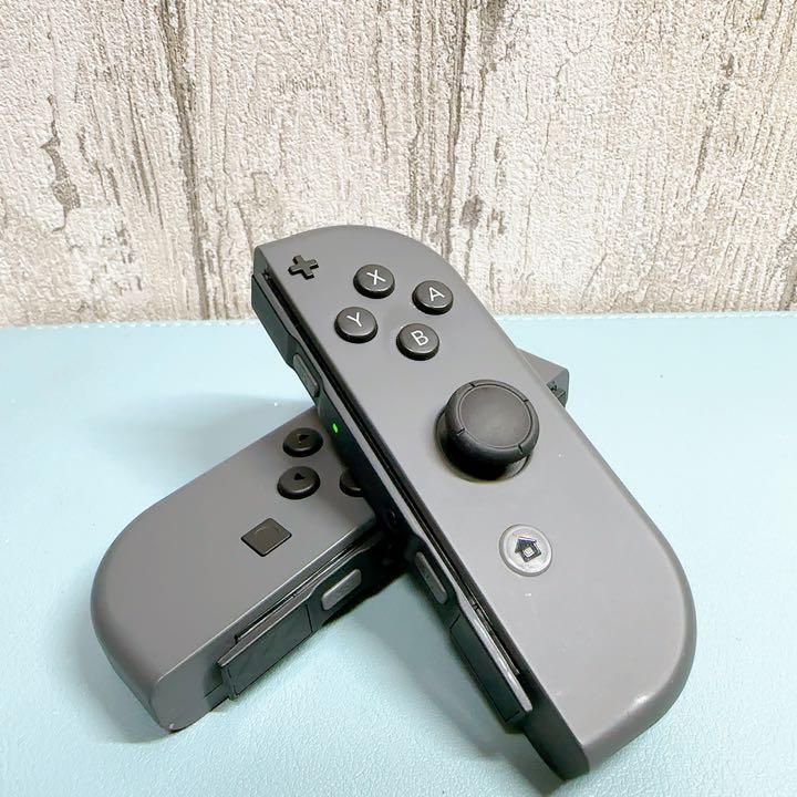 美品 人気カラー 廃盤グレー Switch 左右 ジョイコンJoy-Con - メルカリ