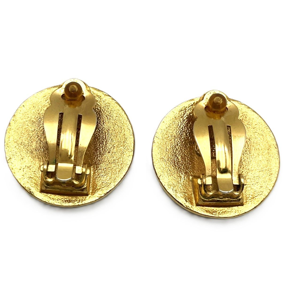 K1091 CHANEL シャネル |ココマーク|メッキイヤリング|GP|97P|クリップ