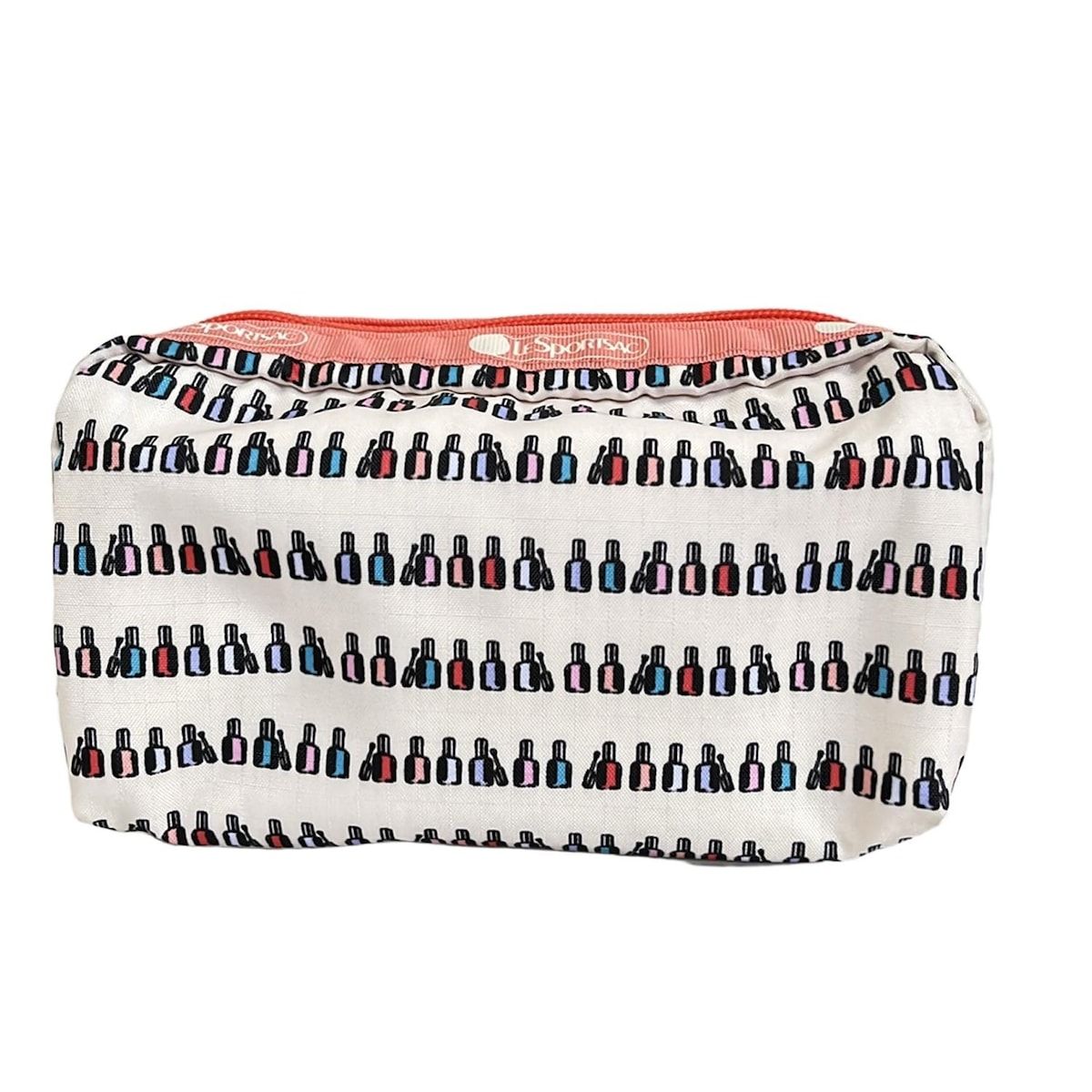 LESPORTSAC レスポートサック ポーチ - ベージュ×ライトピンク×マルチ