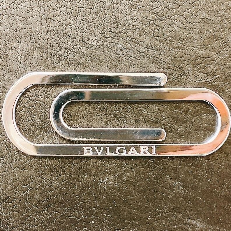 ★即発送可能★BVLGARI ブルガリ マネークリップ 美品】BVLGARI ブルガリ マネークリップ シルバー925 イタリア製
