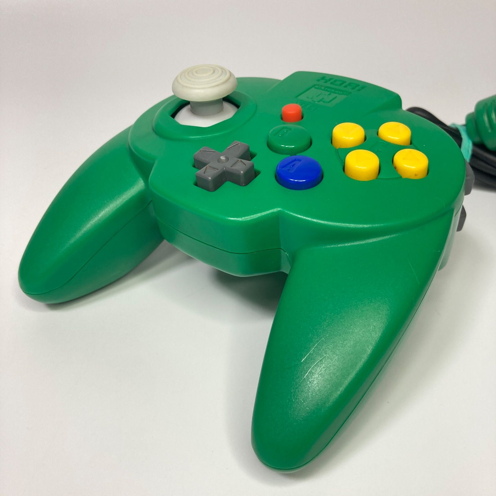 動作確認済】 09 ホリパッドミニ GREEN 任天堂 64 HORI（動作