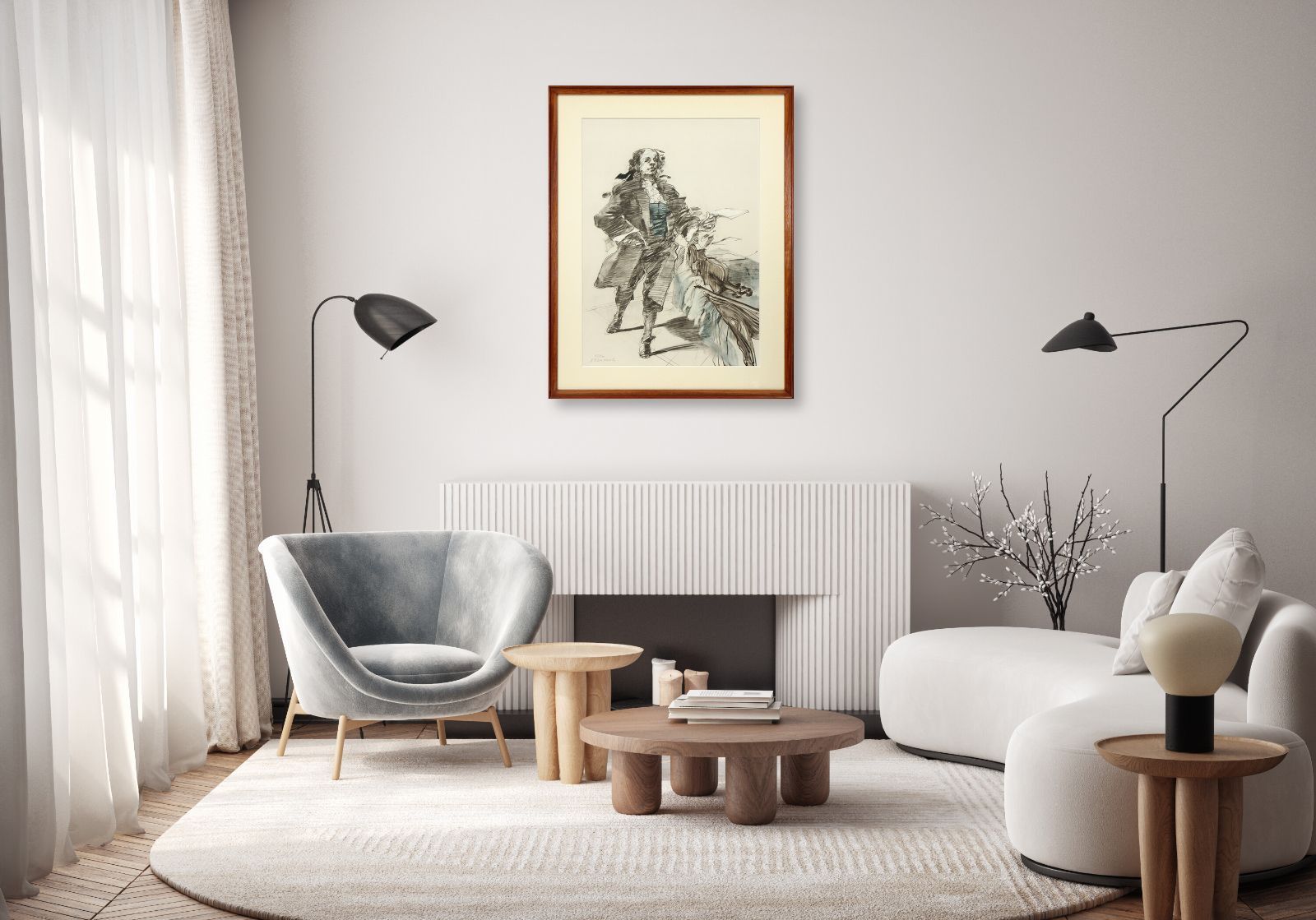 クロード・ワイズバッシュ 「巨匠」 リトグラフ 版画 絵画