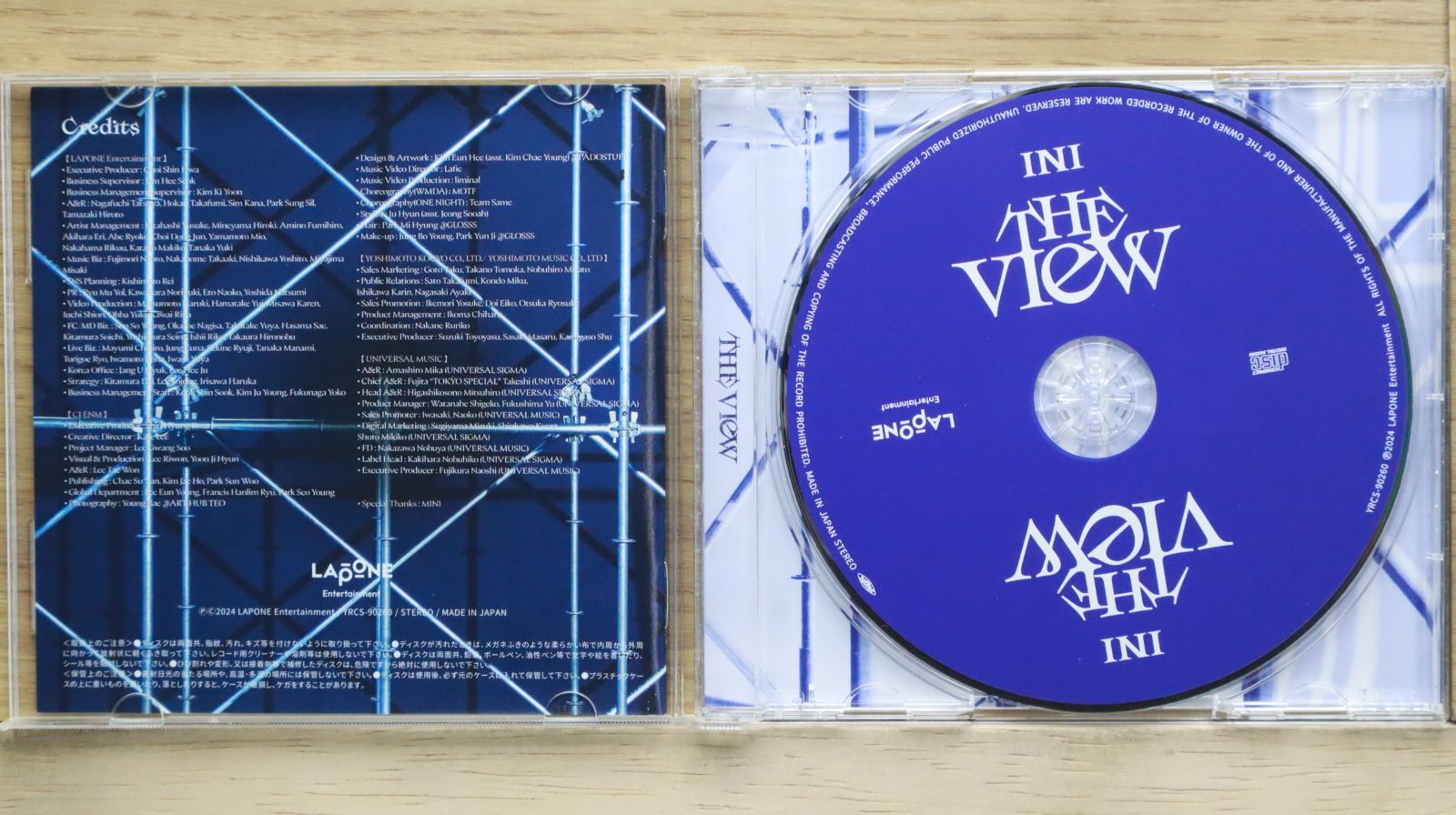 国内盤CD☆アイエヌアイ/INI□ THE VIEW(ODD VIEW ver.) (通常盤