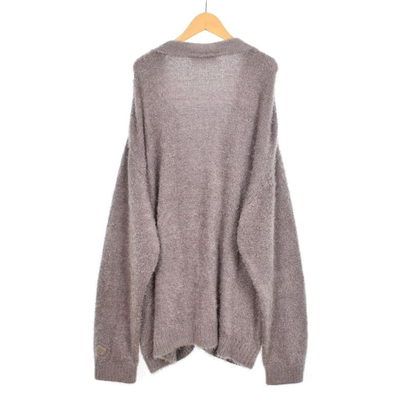コンダクター el conductor H 24AW SHAGGY KNIT CARDIGAN