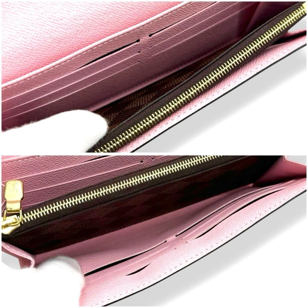 使用わずか ルイヴィトン 長財布 ポルトフォイユサラ スタッズ IC cr13