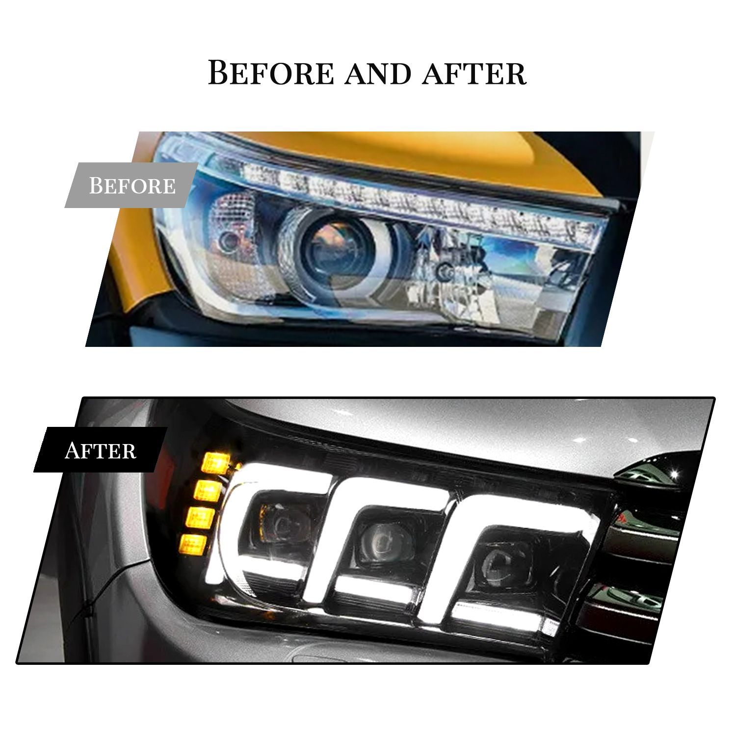 トヨタ ハイラックス REVO VIGO HILUX 15-20年モデル 用 ヘッドライトユニット 今週注目 ZZ520