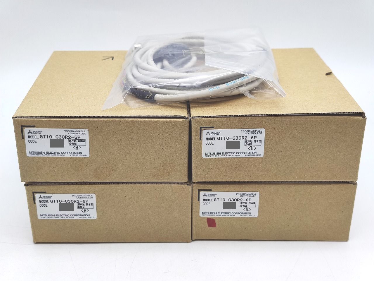 インボイス対応 ５点セット 一つ箱なし 一部箱マジック書込あり 三菱 MITSUBISHI GT10-C30R2-6P