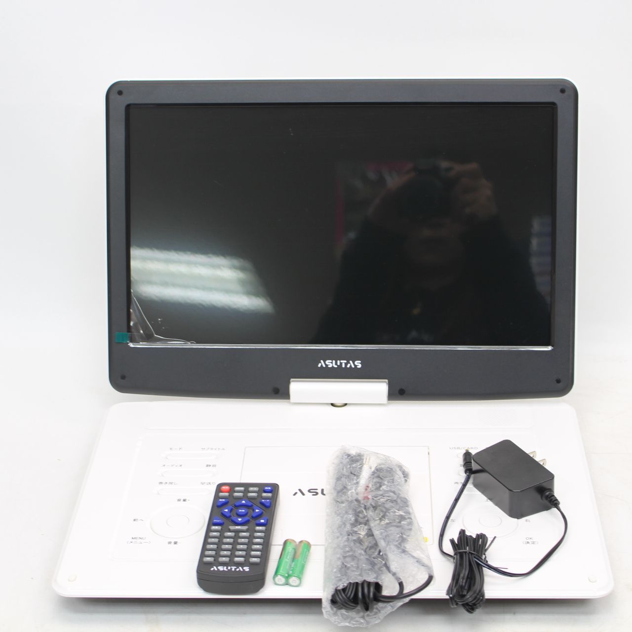 425 ASUTAS DVDプレーヤー 17.9型 液晶 15.6インチ超大画面 ZC-06