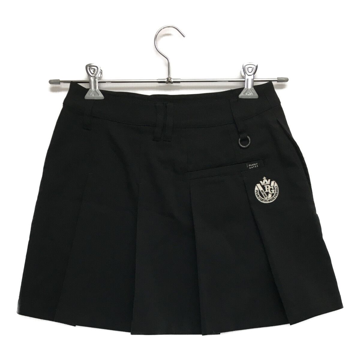 中古 レディース パーリーゲイツ PEARLY GATES スカート 00(XS) 黒