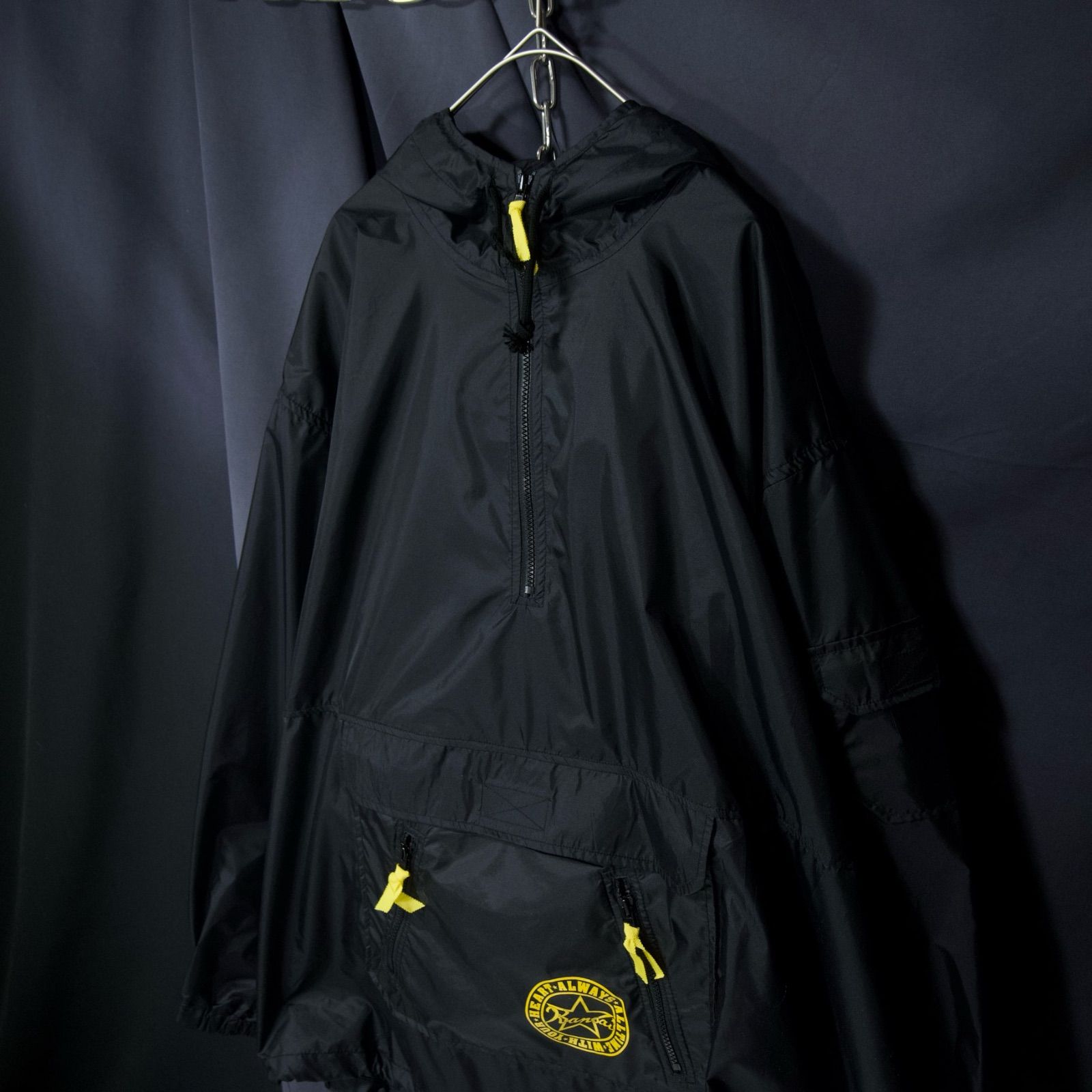 ジャケット・アウター 2000s Archive technical anorak Hoodie Vintage Kensho Abe Sports Anorak Style Jacket Hoodie Half