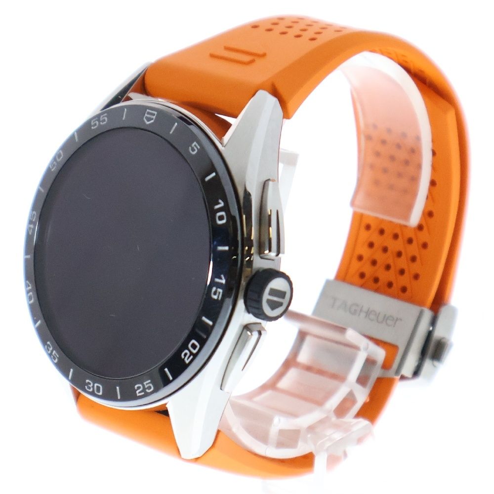 タグホイヤー コネクテッド E4 SBR8A10 BT6265 TAG Heuer Connected Calibre E4 - Steel Case - 45 mm - Orange