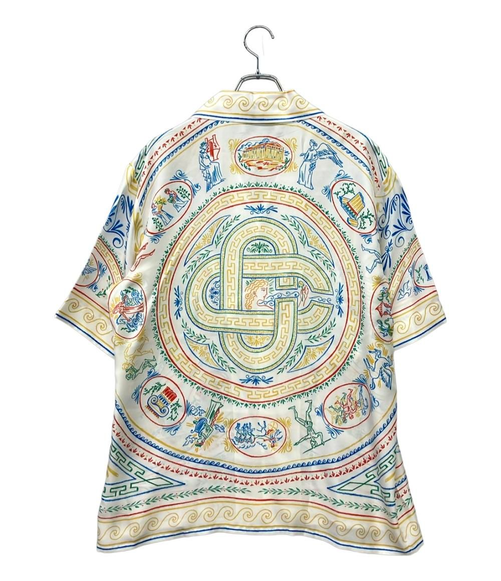 カサブランカ 半袖 シルクシャツ メンズ SIZE M Casablanca