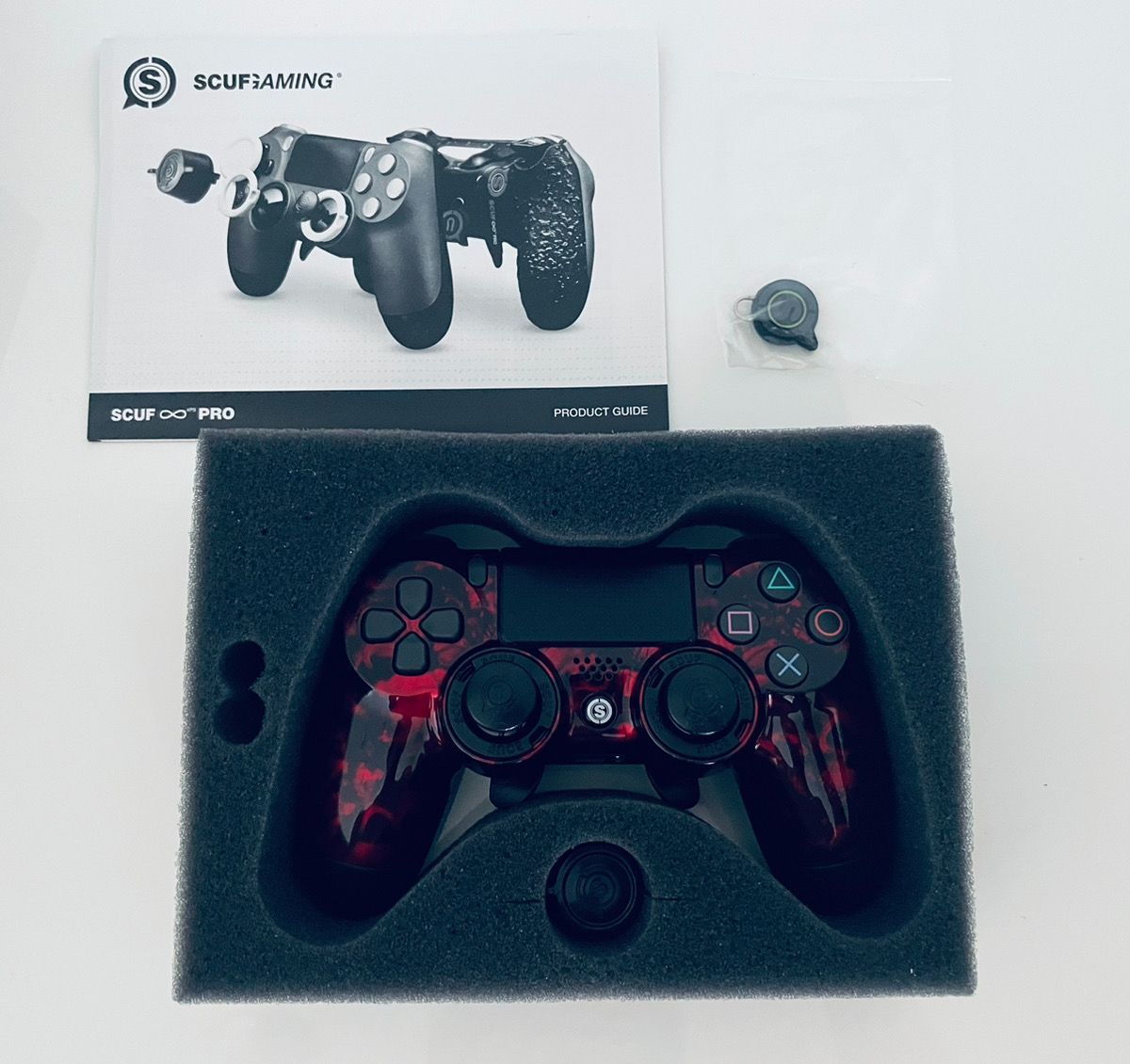 SCUF INFINITY PRO スカフ インフィニティ プロ PS4 PC プロゲーミングコントローラー Red Reaper - メルカリ