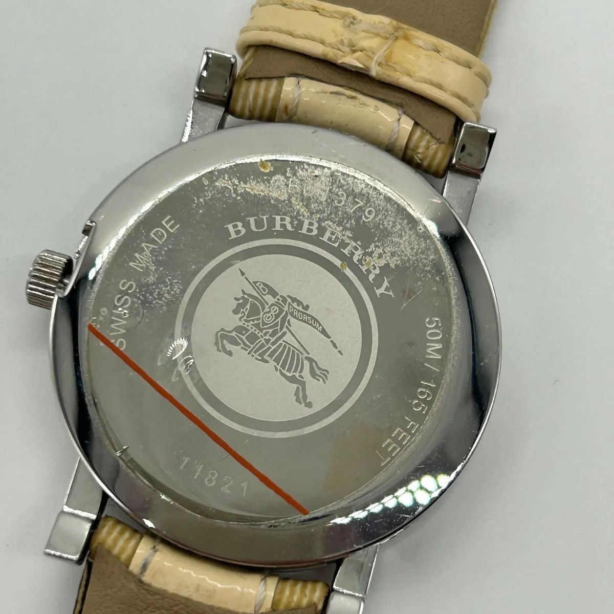 稼働品 BURBERRY バーバリー 腕時計 BU1379 アナログ クオーツ