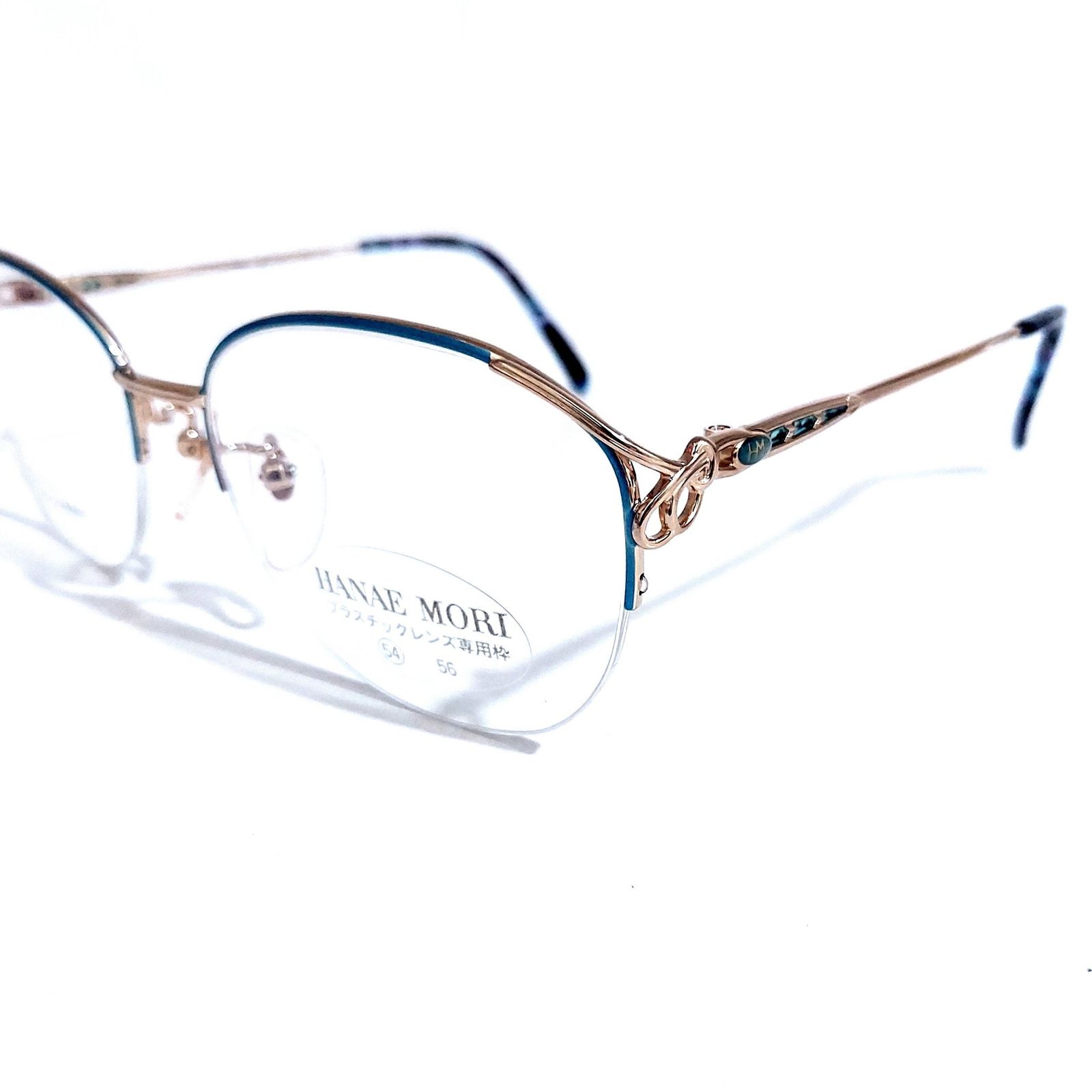 No.1624-メガネ HANAE MORI【フレームのみ価格】 - メルカリ 