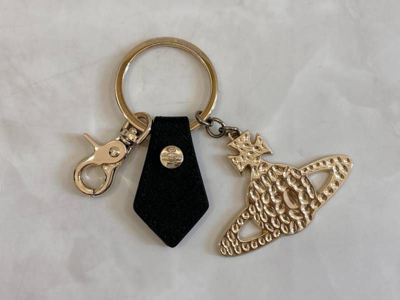 Vivienne Westwood ヴィヴィアンウエストウッド キーリング キーホルダー ゴールドブラック