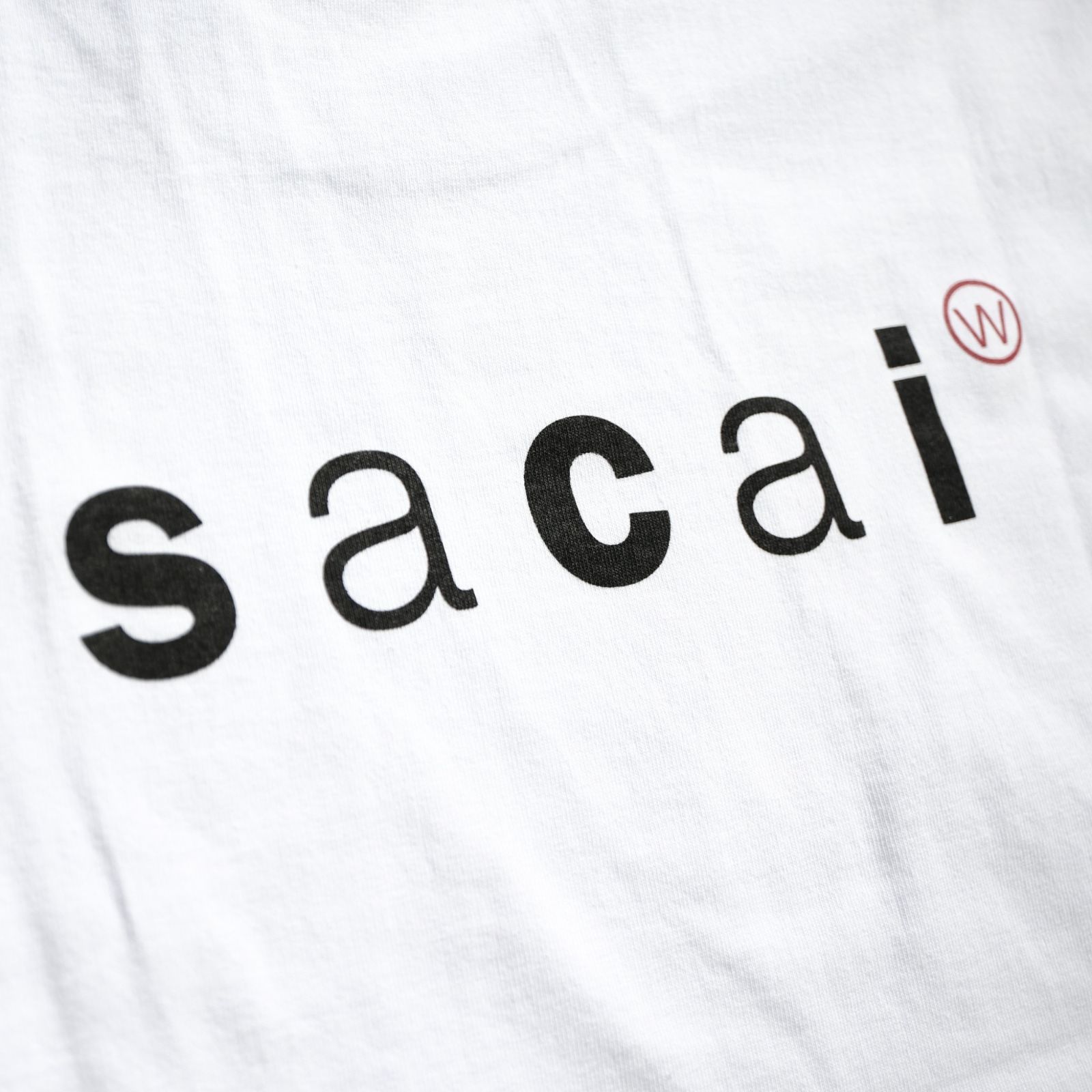 sacai Wtaps サカイ ダブルタップス バック Logo Tシャツ サイズ4 
