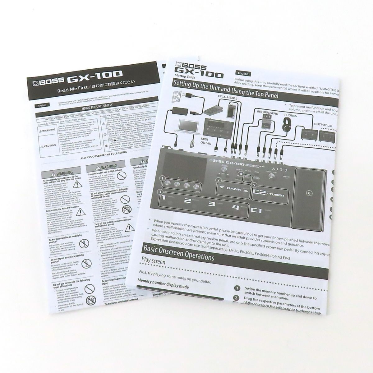 BOSS ボス GX-100 GUITAR EFFECTS PROCESSOR ギター用 エフェクター 