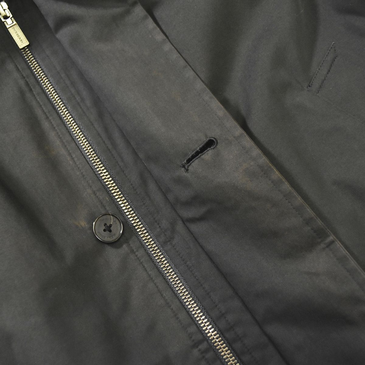 日本製 バーバリー ロンドン Burberry LONDON フード付き ステンカラー