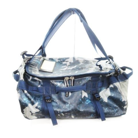 ザノースフェイス THE NORTH FACE BASE CAMP DUFFEL BAG ボストンバッグ リュック バックパック ショルダー 総柄 アウトドア 紺 ネイビー NF00CWW3 |AH21 GY18