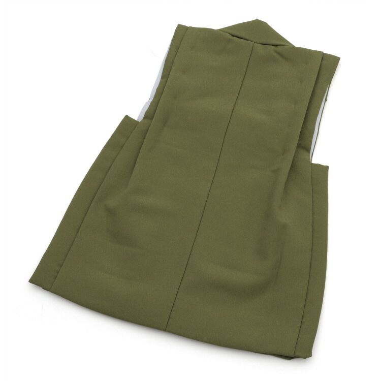  七五三 3歳 三歳 被布コート 男の子 抹茶色 兜 小槌 丁子 hifu-00028 和小物 着物 浴衣 和小物