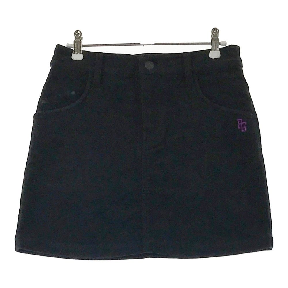 サイズ：0 PEARLY GATES パーリーゲイツ ストレッチスカート ブラック