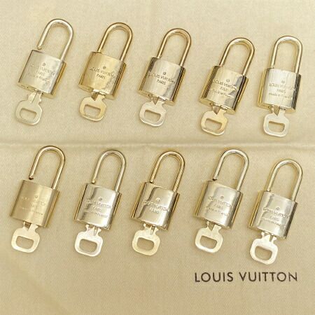 美品 ルイヴィトン 鍵 南京錠 10個セット LOUIS VUITTON 美品 LOUIS