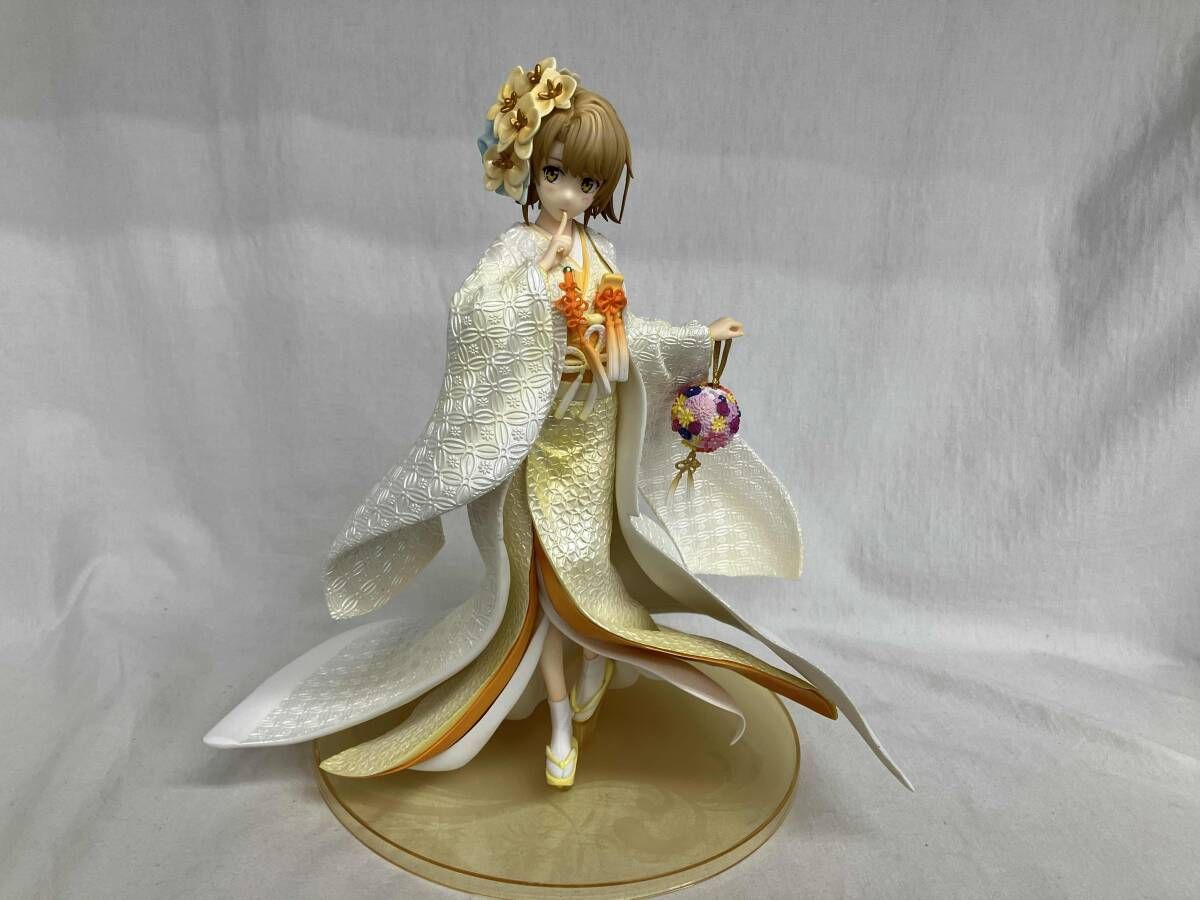 一色いろは 白無垢 1/7フィギュア やはり俺の青春ラブコメ フリュー 中古】(本体A/箱B)やはり俺の青春ラブコメはまちがっている。完
