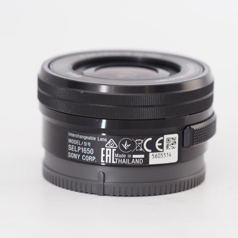 SONY 標準ズームレンズ E PZ 16-50mm F3.5-5.6 OSS ブラック