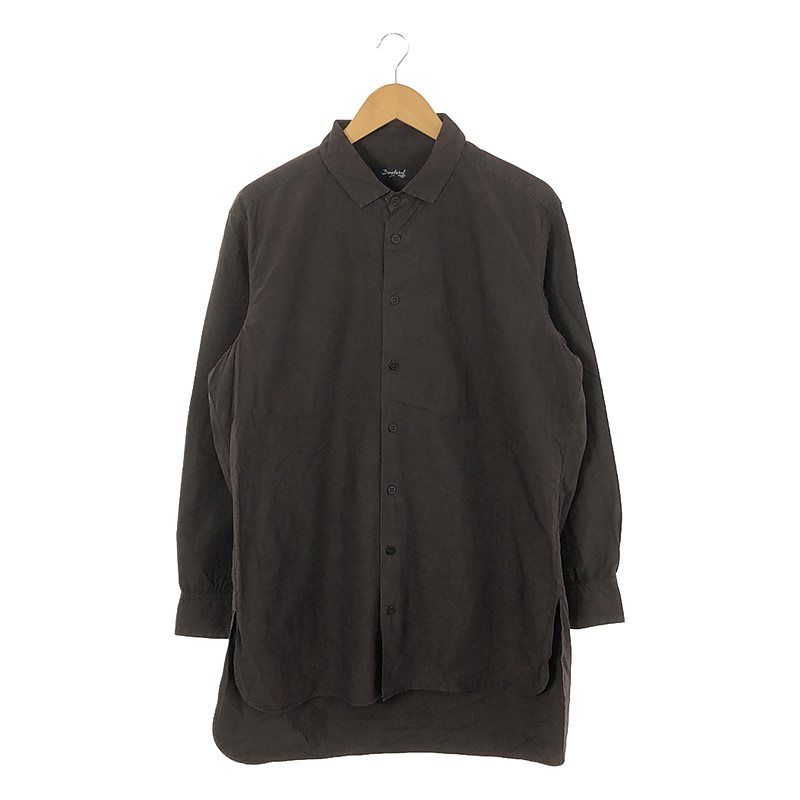 Bergfabel / バーグファベル | CLASSIC COLLAR LONG FARMER SHIRT 