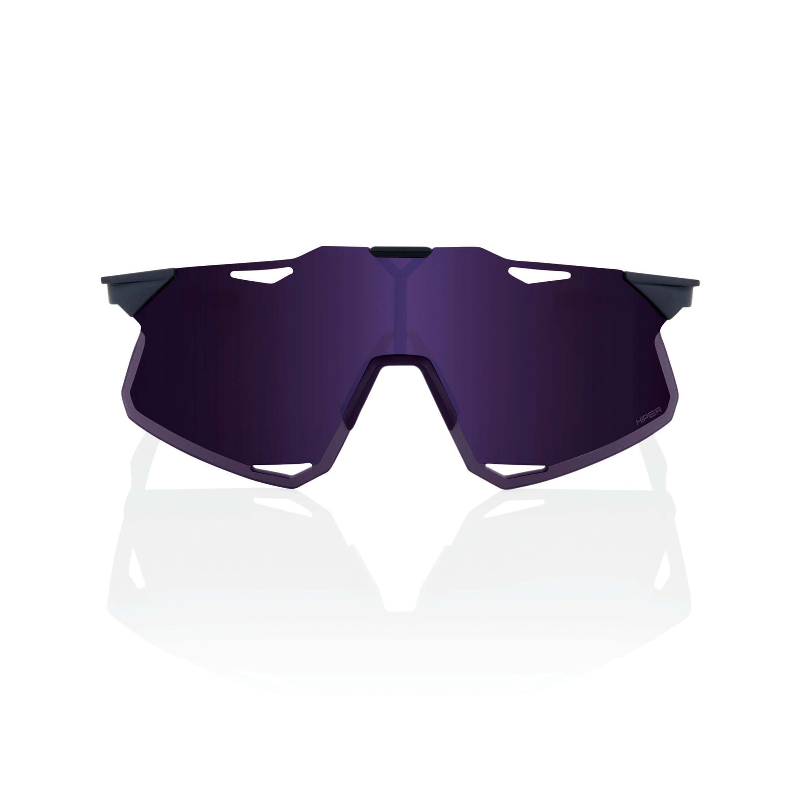 ワンハンドレッド サングラス hypercraft Purple 100% HYPERCRAFT® - Tokyo Night - Purple Multilayer Mirror Lens – 100%