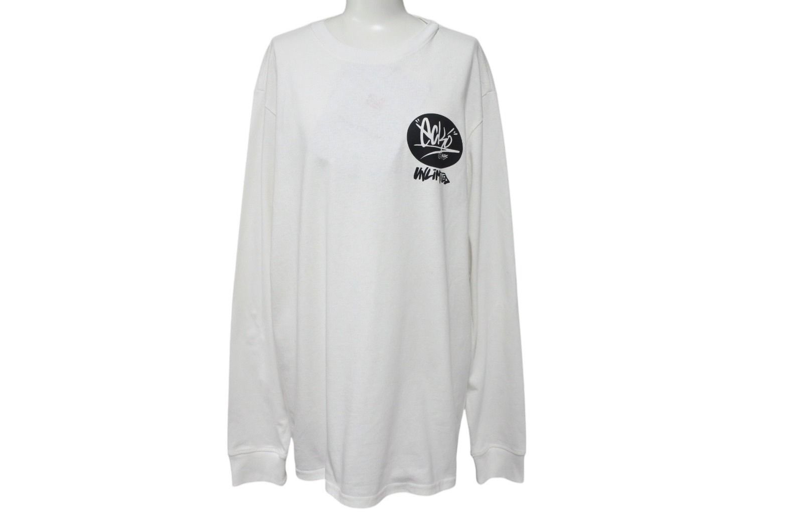 新品未使用 ECKO Dear1993.art ロンT ホワイト マルチカラー