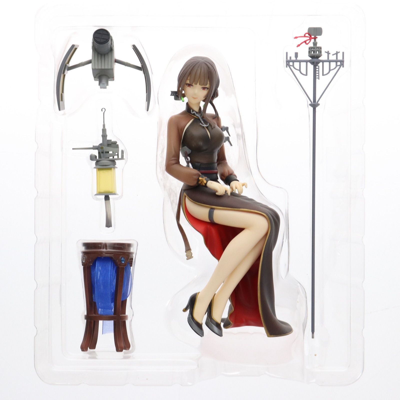 【新品】Myethos「戦艦少女R 軽巡洋艦 逸仙」フィギュア 中古】(本体B/箱B)戦艦少女R 軽巡洋艦 逸仙 完成品フィギュア