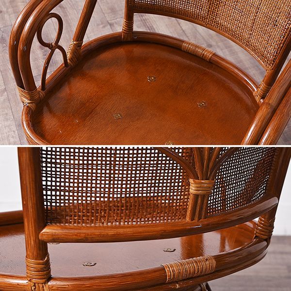 ラタン回転チェア［本体のみ］360°回転式チェア 椅子 2704 - メルカリ