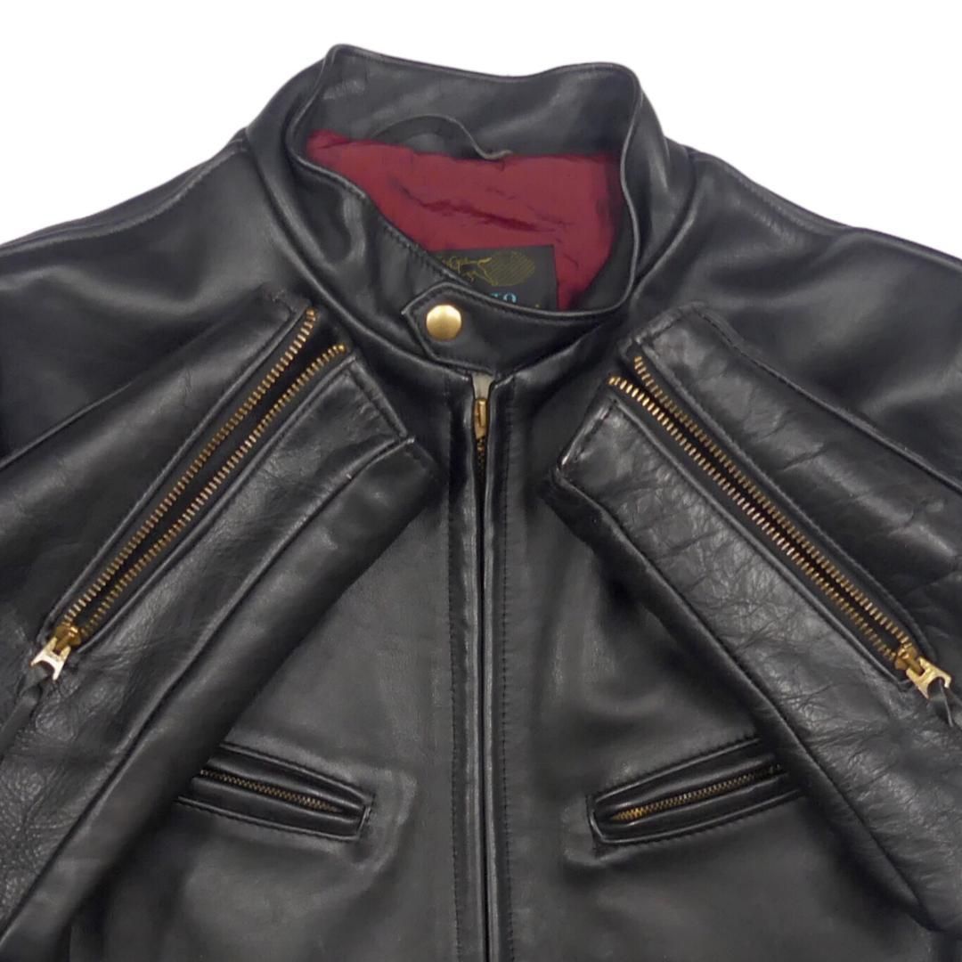 Schott ショット ライダースジャケット シングル 641XX 黒JJ681