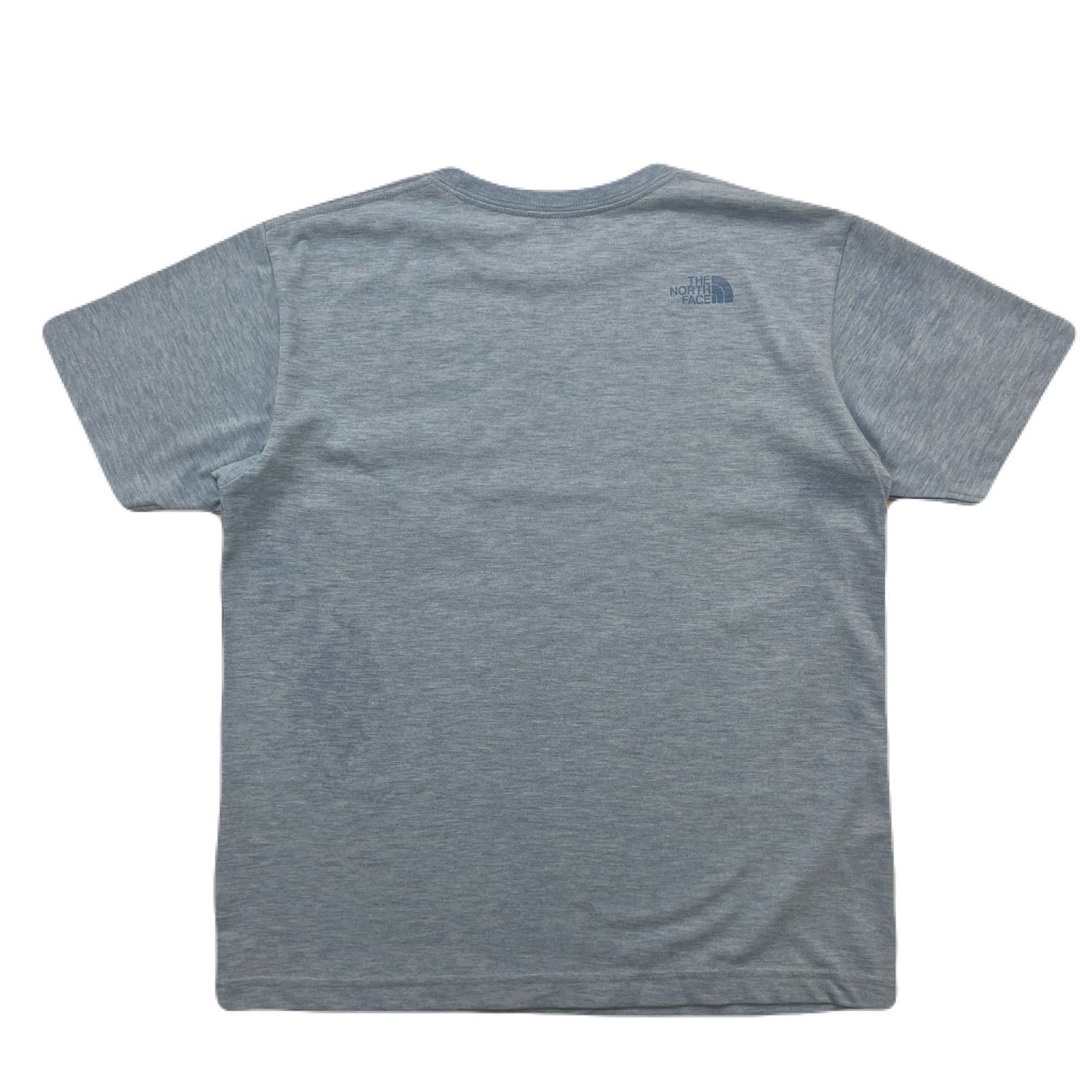 ノースフェイス Tシャツ 半袖 メンズ Sサイズ ポケT ライトブルー 